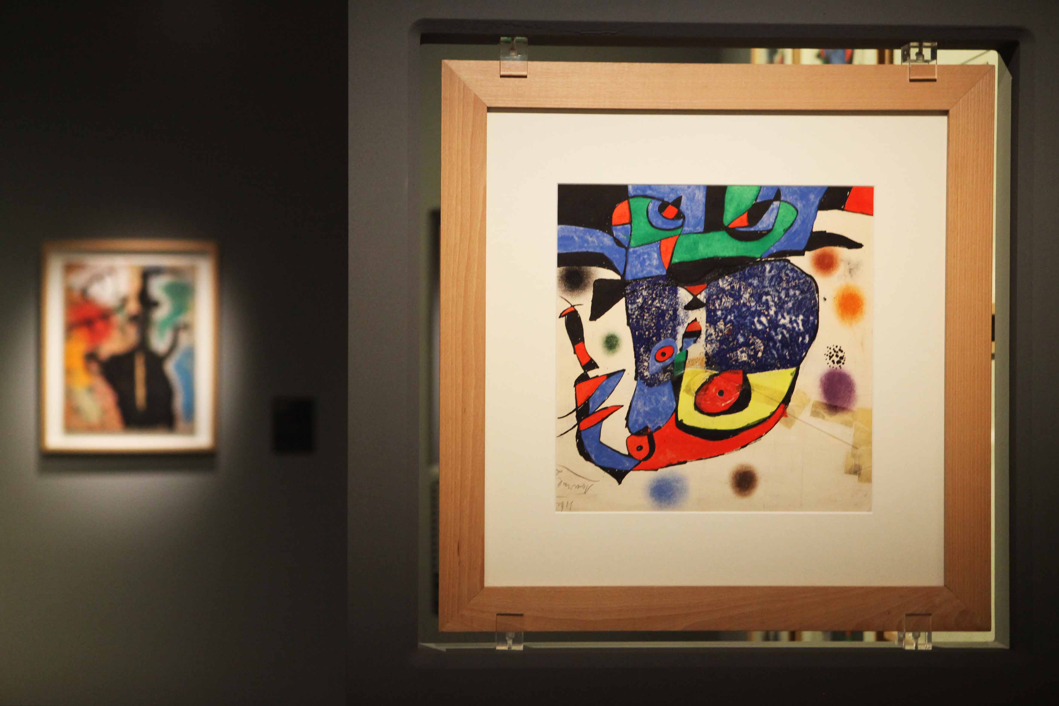 Miró! Sogno e colore. Installation view at Palazzo Chiablese, Torino 2017. Photo Daniele Bottallo per Arthemisia