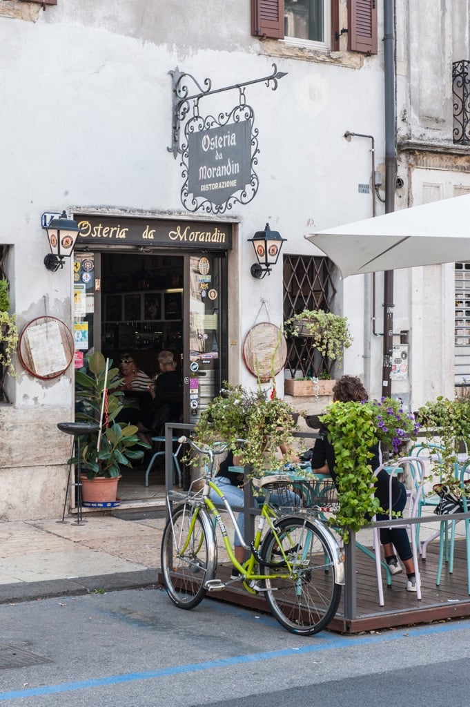 Osteria da Morandin, via XX settembre, Veronetta. Photo © Caterina Parona