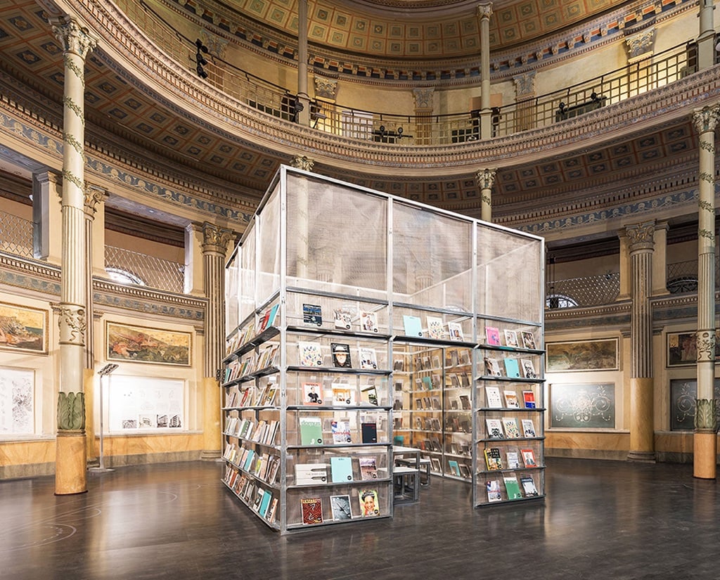 SET Architects, Press Box, Roma Casa dell’Architettura – Acquario Romano. Photo © Marco Cappelletti