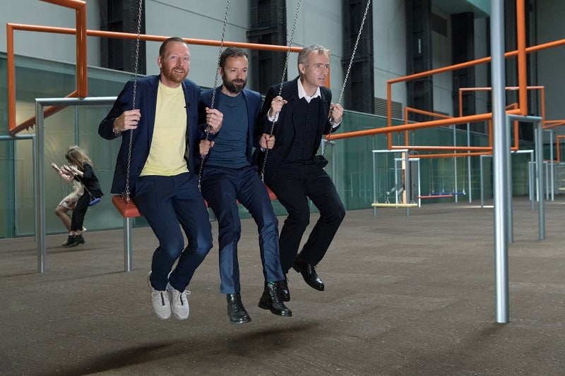 Superflex, One Two Three Swing!, Londra, Turbine Hall Tate Modern