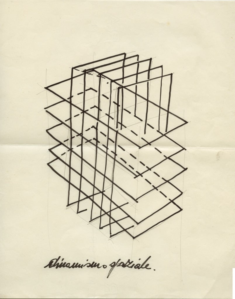 Francesco Lo Savio, Dinamismo spaziale, 1960 61, Collezione privata