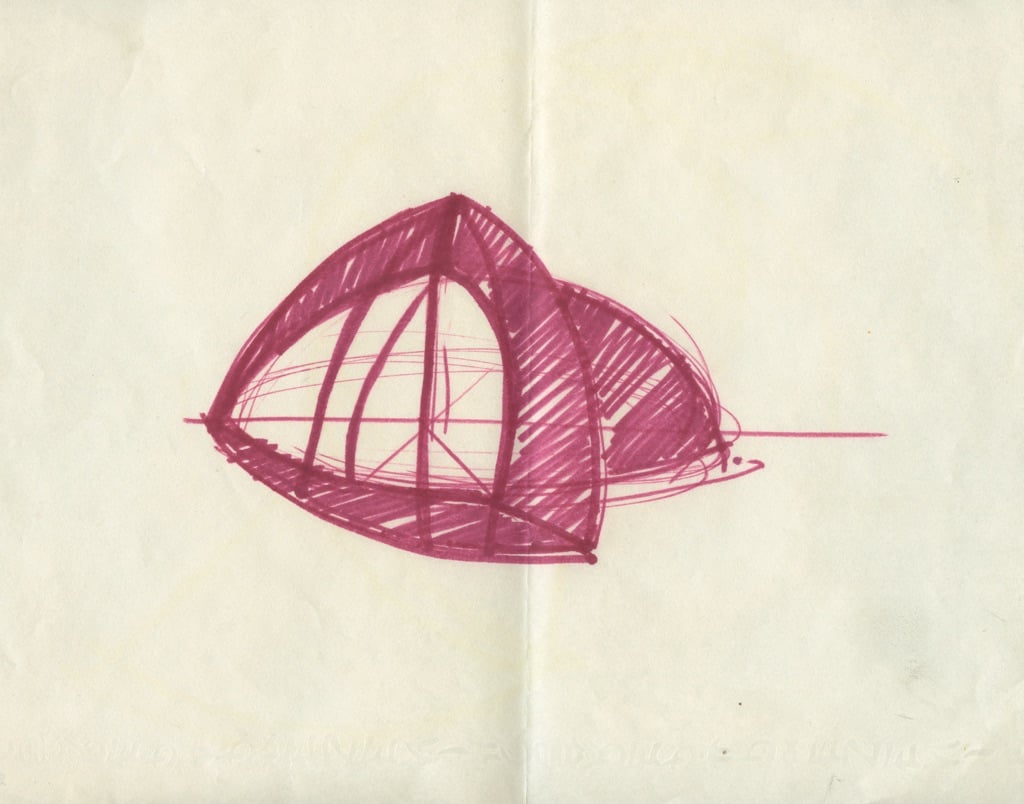 Francesco Lo Savio, Studio per Maison au soleil, 1962, Collezione privata