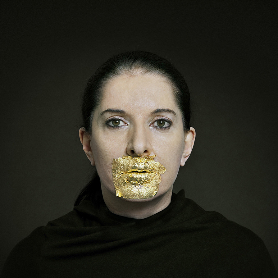 Golden Lips, 2010, Marina Abramovic per Kreemart
