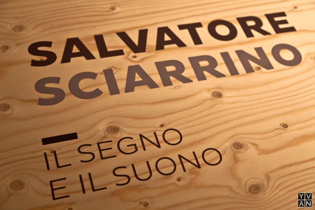 Salvatore Sciarrino. Installation view at Palazzo Reale, Milano 2017