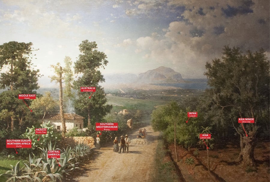 Veduta di Palermo, Francesco Lojacono, 1875, Manifesta 12 Palermo Atlas, 2017, Courtesy OMA