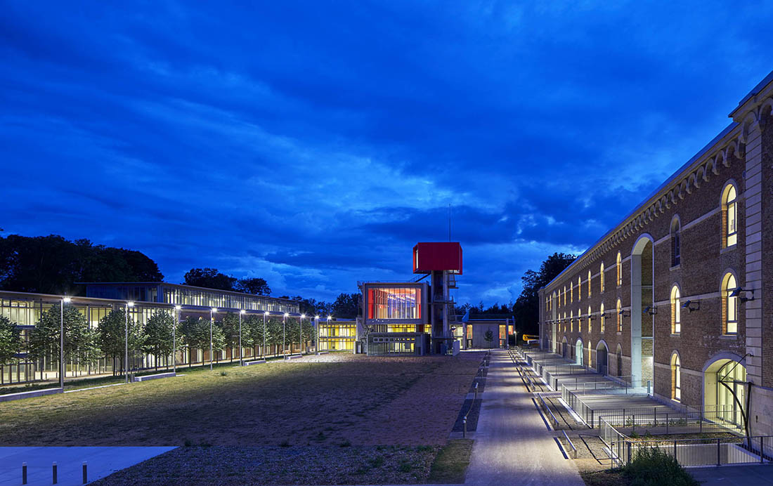Renzo Piano Workshop Building, Citadel University Campus, Amiens, France (Construction site 30/06/2017) ©Michel Denancé