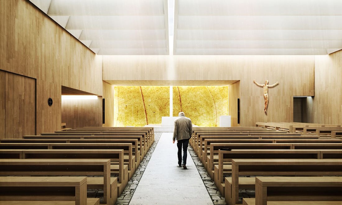 TAMassociati, chiesa di Varignano, a Viareggio (Lucca). - Courtesy TAMassociati