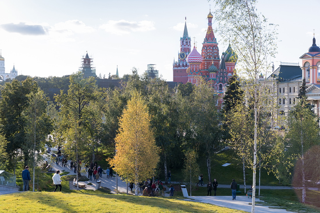 Zaryadye Park, Mosca. Photography by Iwan Baan – Courtesy Diller Scofidio + Renfro