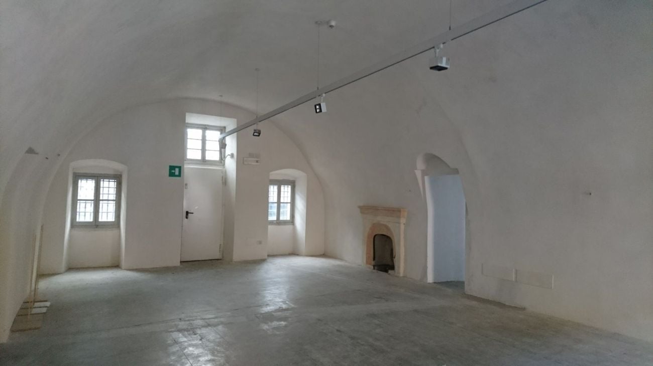 Forte di Gavi. Spazi espositivi interni