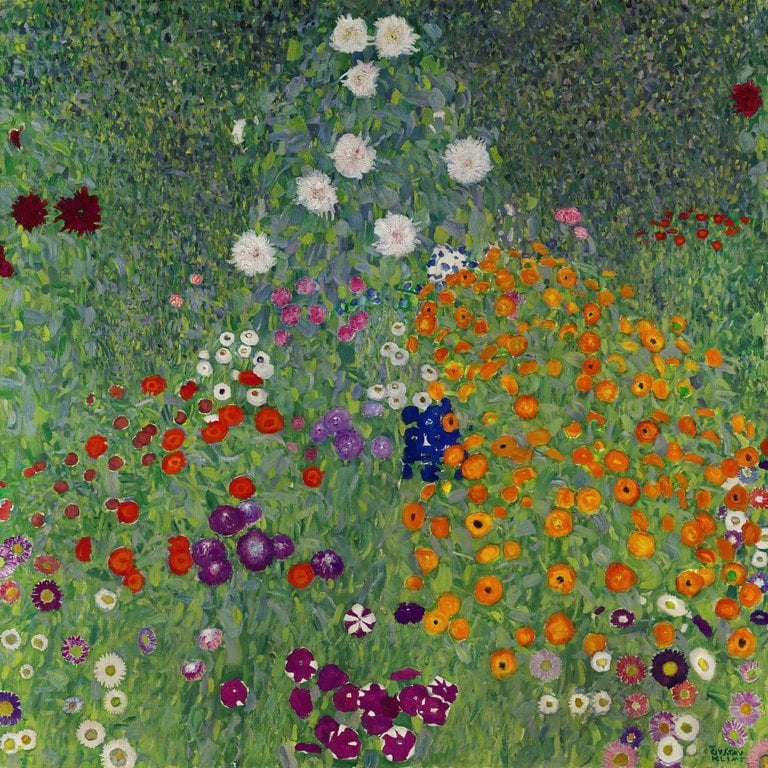 Gustav Klimt, Bauerngarten (Blumengarten), 1907