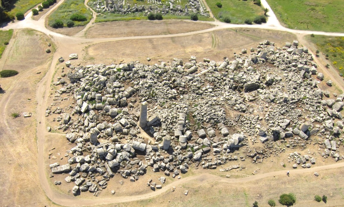 Le rovine del Tempio G di Selinunte