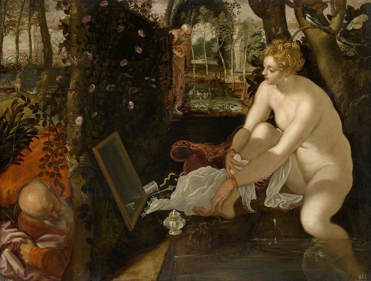 Tintoretto, Susanna e i Vecchioni, KHM Vienna