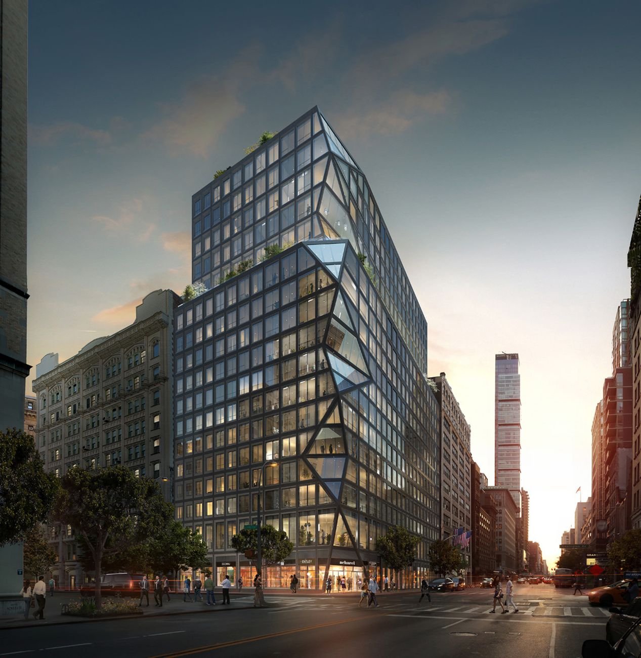 OMA, 121 East 22nd Street, New York © OMA by Encore