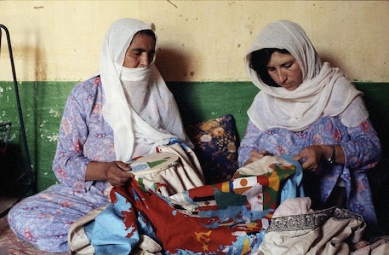 Randi Malkin Steinberger, Boetti by Afghan people, 1990
