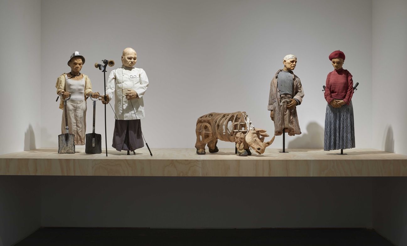 William Kentridge. Basta y Sobra. Exhibition view at Museo Nacional Centro de Arte Reina Sofia, Madrid 2017. Photo Joaquín Cortés_Román Lores