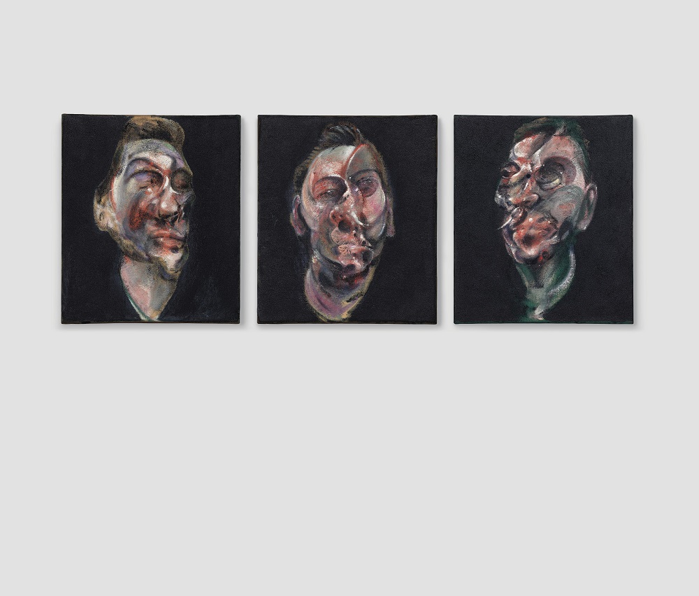 Francis Bacon, Three Studies for a Portrait of George Dyer