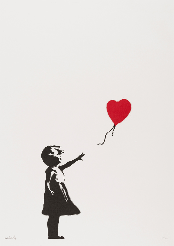 Girl with Balloon, Banksy