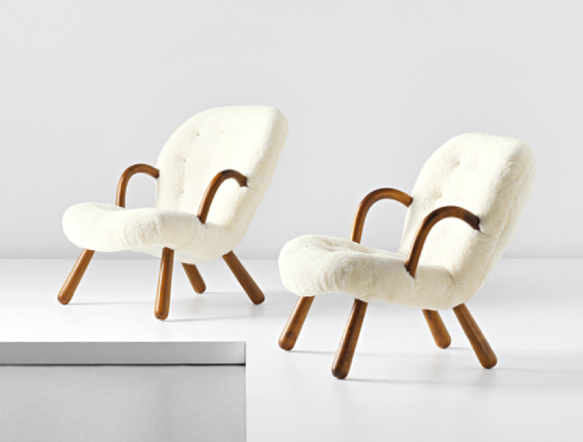 “Clam chairs” – Martin Olsen, vendute per 170.395 euro dalla casa d’aste Phillips nel 2013