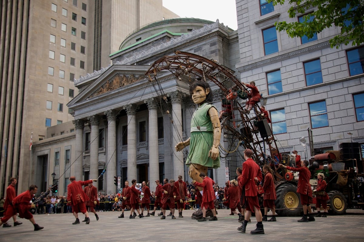 The Giants of Royal de Luxe © Serge koutchinsky, project van Leeuwarden Friesland 2018