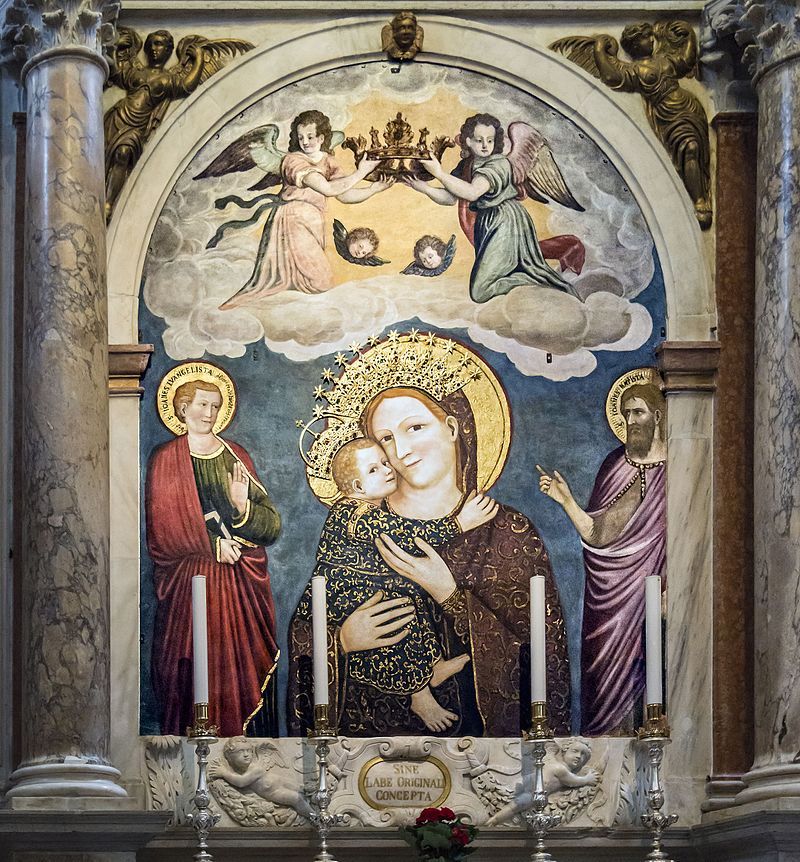 Sant'Antonio (Padua), Madonna del Pilastro Stefano da Ferrara