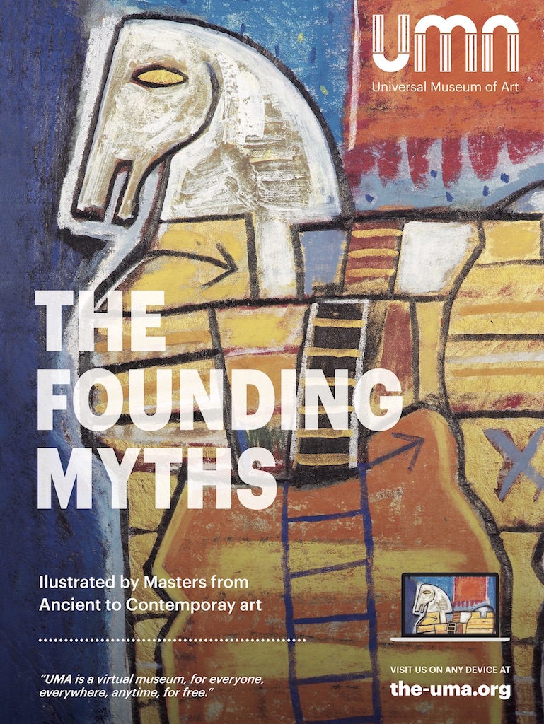 AFFICHE Founding Myths jpg Nasce in Francia il museo impossibile ed universale UMA. Rigorosamente online