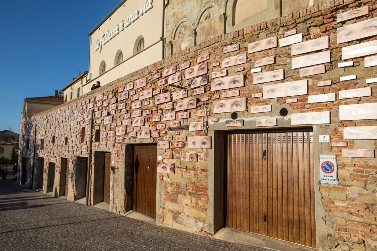 Cantiere Peccioli. Vittorio Corsini, Lo sguardo di Peccioli