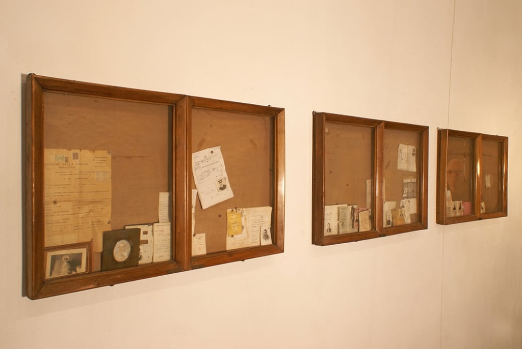 Federico De Leonardis, Autoritratto nello specchio convesso, 1982. Courtesy l'artista e Galleria Michela Rizzo