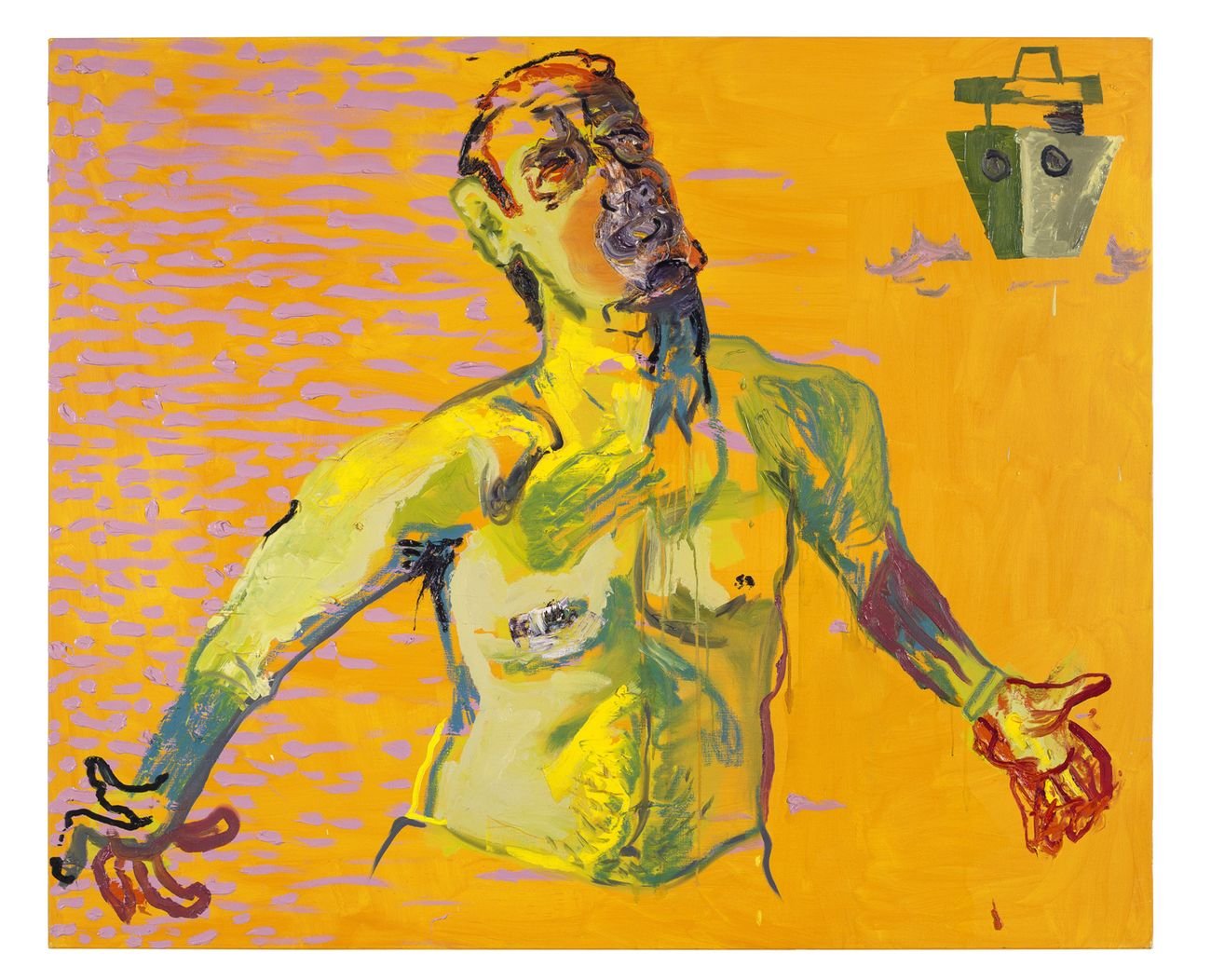 Martin Kippenberger, Ohne Titel (aus der Serie Das Floß der Medusa), 1996 © Estate of Martin Kippenberger, Galerie Gisela Capitain, Colonia