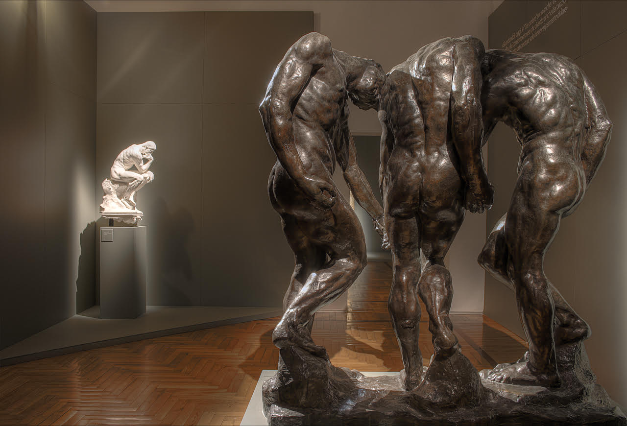 Rodin in mostra a Palazzo Leone da Perego, 2011