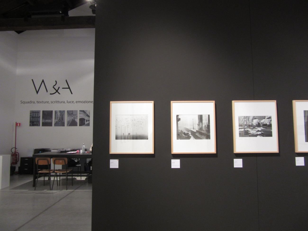 Venise '55/'65. Gianni Berengo Gardin & Sergio Del Pero. Exhibition view at Fondation Wilmotte, Venezia 2017