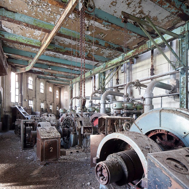 Fabbrica di ghiaccio di Grimsby, ph. Andy Marshall World Monuments Fund