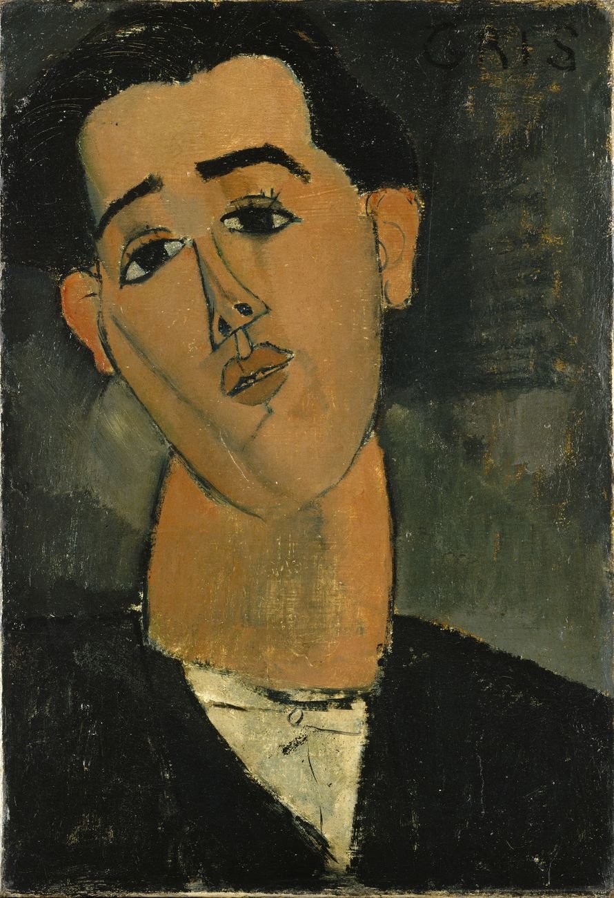 Amedeo Modigliani, Juan Gris, 1915. The Metropolitan Museum of Art, New York