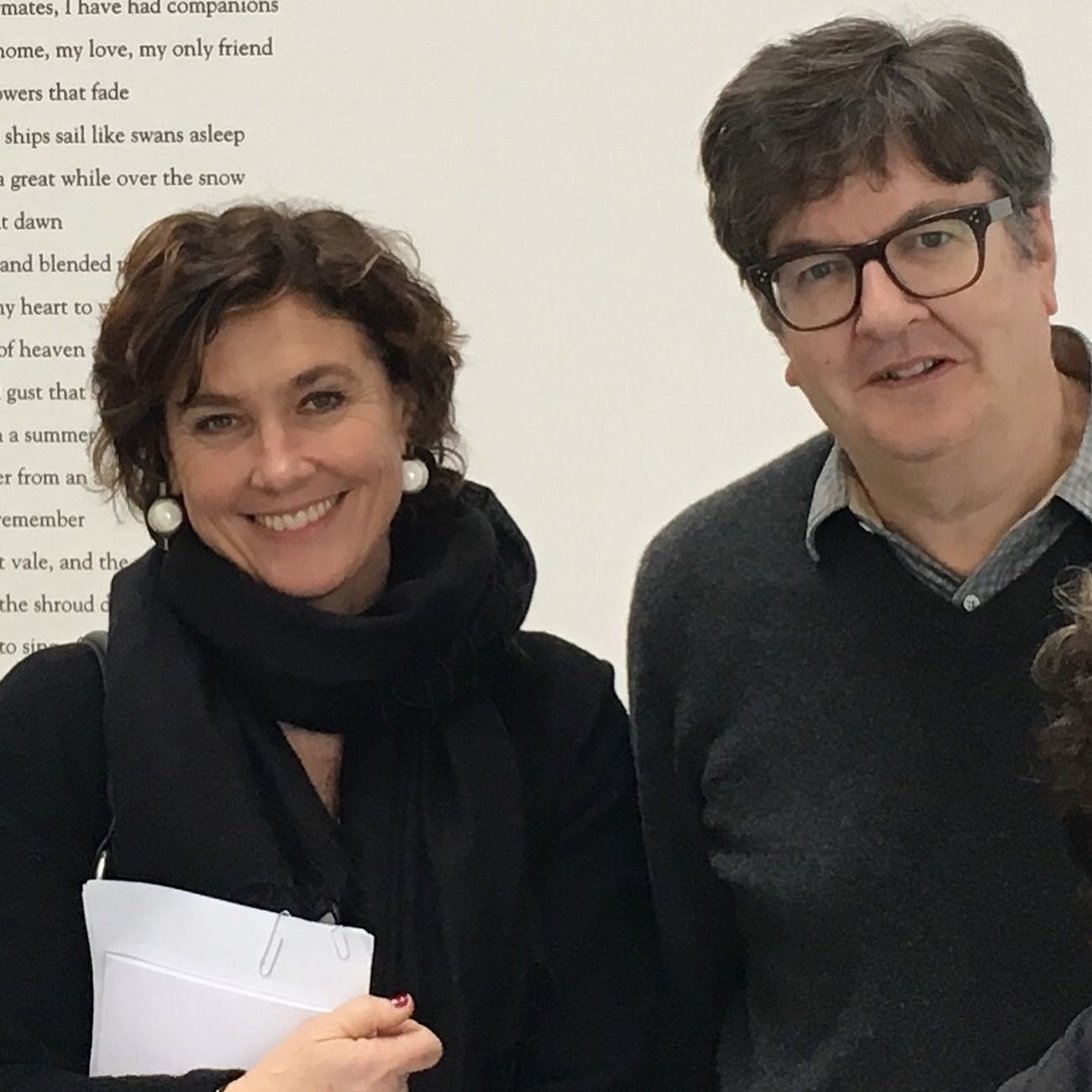 Cristiana Perrella e Mark Wallinger. Centro Pecci, Prato 2018