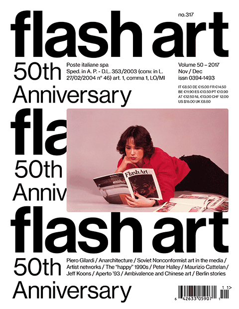 Flash Art International N° 317 50 anni 2017