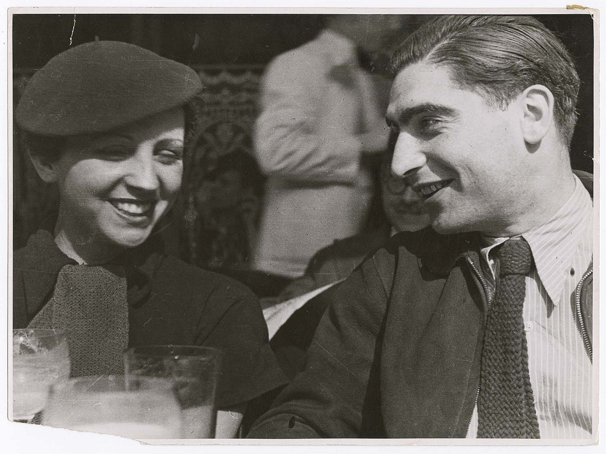 Fred Stein, Gerda Taro e Robert Capa, 1935