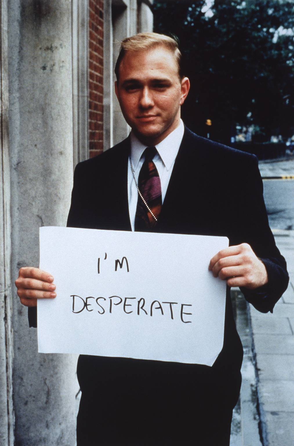 Gillian Wearing , I'm desperate, 1992