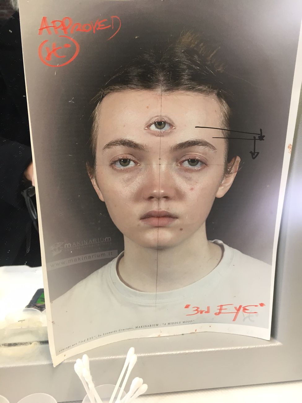 Gucci. Collezione autunno:inverno 2018 2019. Cyborg. Backstage