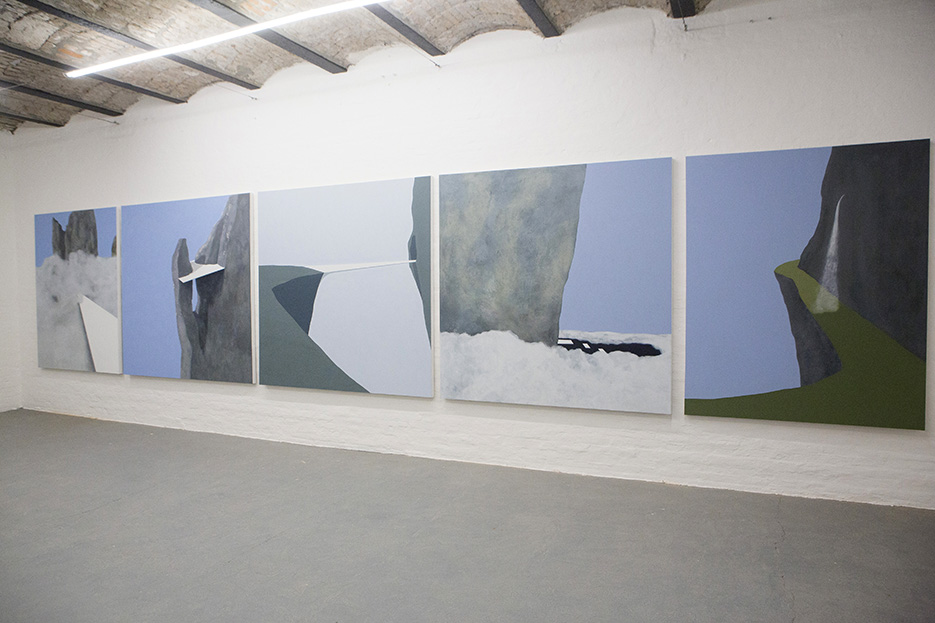 Pierpaolo Curti, Path 21, installation view, courtesy Galleria Michela Rizzo, Venezia