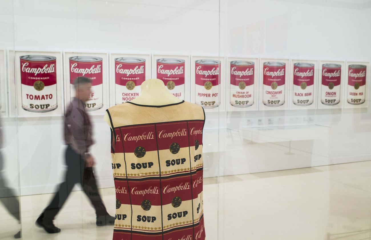Warhol. El arte mecánico. Installation view at Caixaforum, Madrid 2018