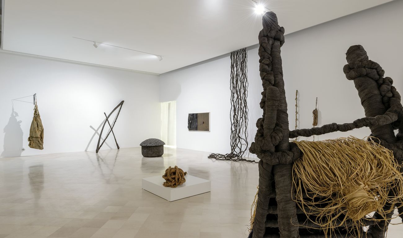 Dialoghi 3.0. Pino Pascali e Claudio Cintoli. Exhibition view at Fondazione Museo Pino Pascali, Polignano a Mare 2018. Photo © 2018 Marino Colucci _ Sfera