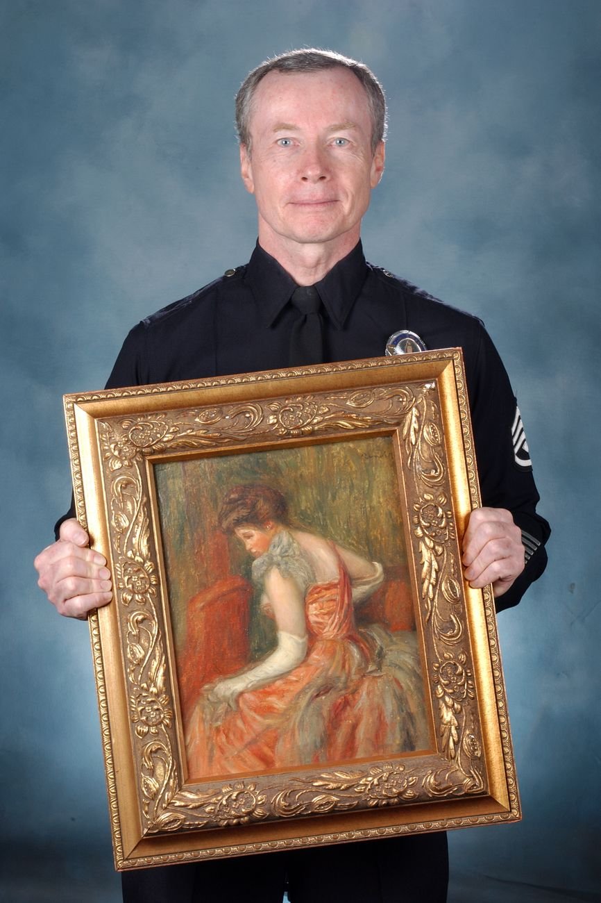 Don Hrycyk del LAPD - Los Angeles Police Department Art Theft Detail