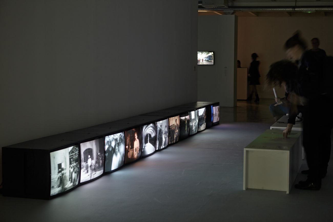 Harun Farocki. Empatie. Exhibition view at Friche Belle de Mai, Marsiglia 2018. Photo © J.C. Lett