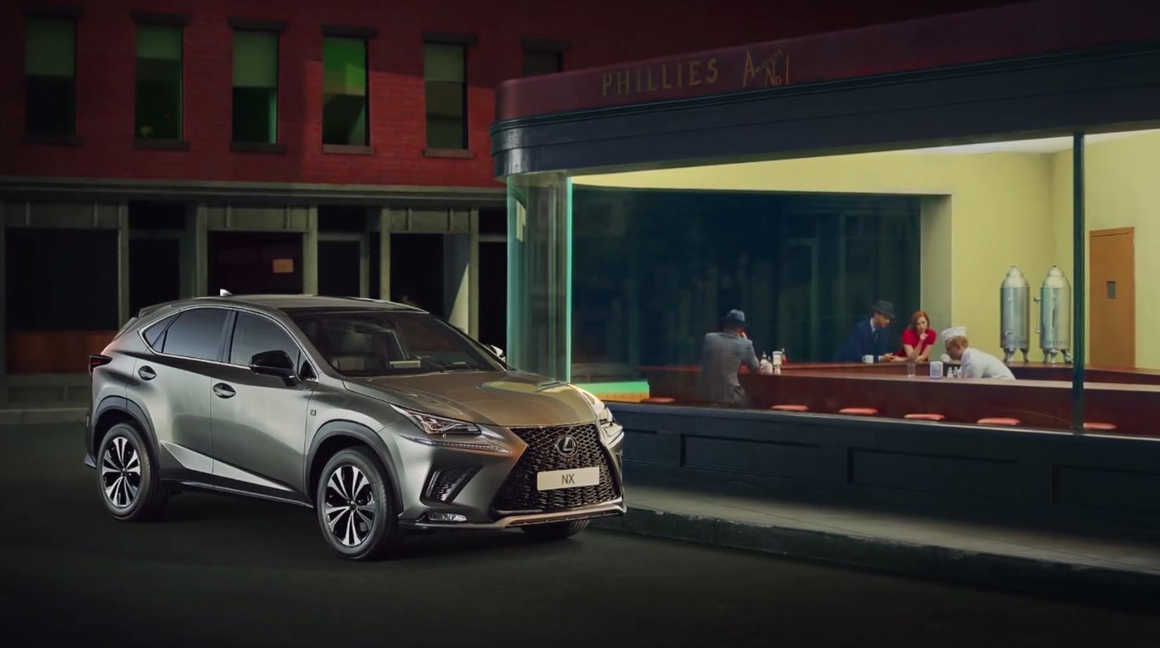 Il dipinto di Hopper e la Lexus Hybrid