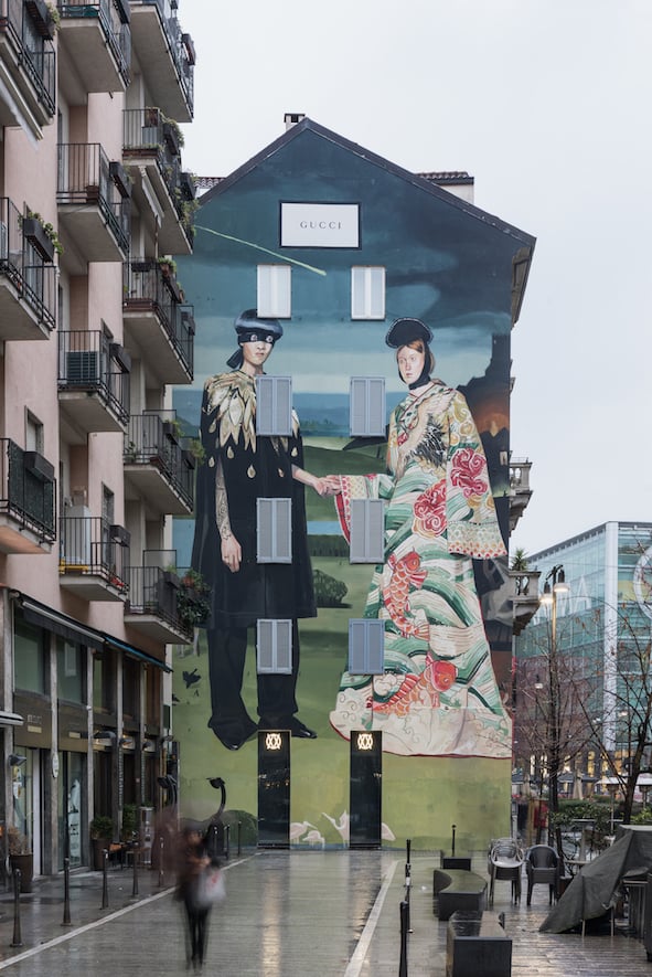 Gucci Art Wall Milano, Courtesy of Delfino Sisto Legnani and Marco Cappelletti