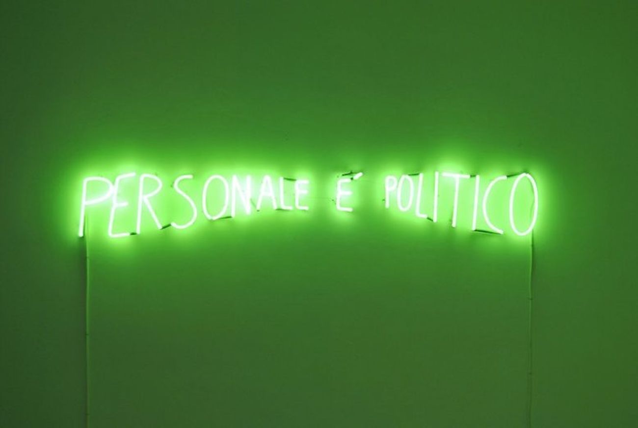 Valerio Rocco Orlando, Personale è Politico, 2011. Nomas Foundation Collection, Roma