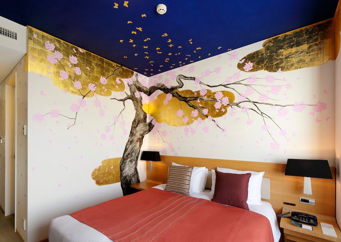 Artist Room Yokai Cherry blossoms dall’artista Hiroko Otake