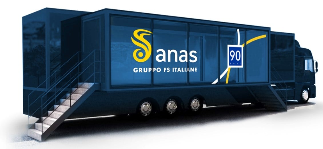 Il truck di Anas