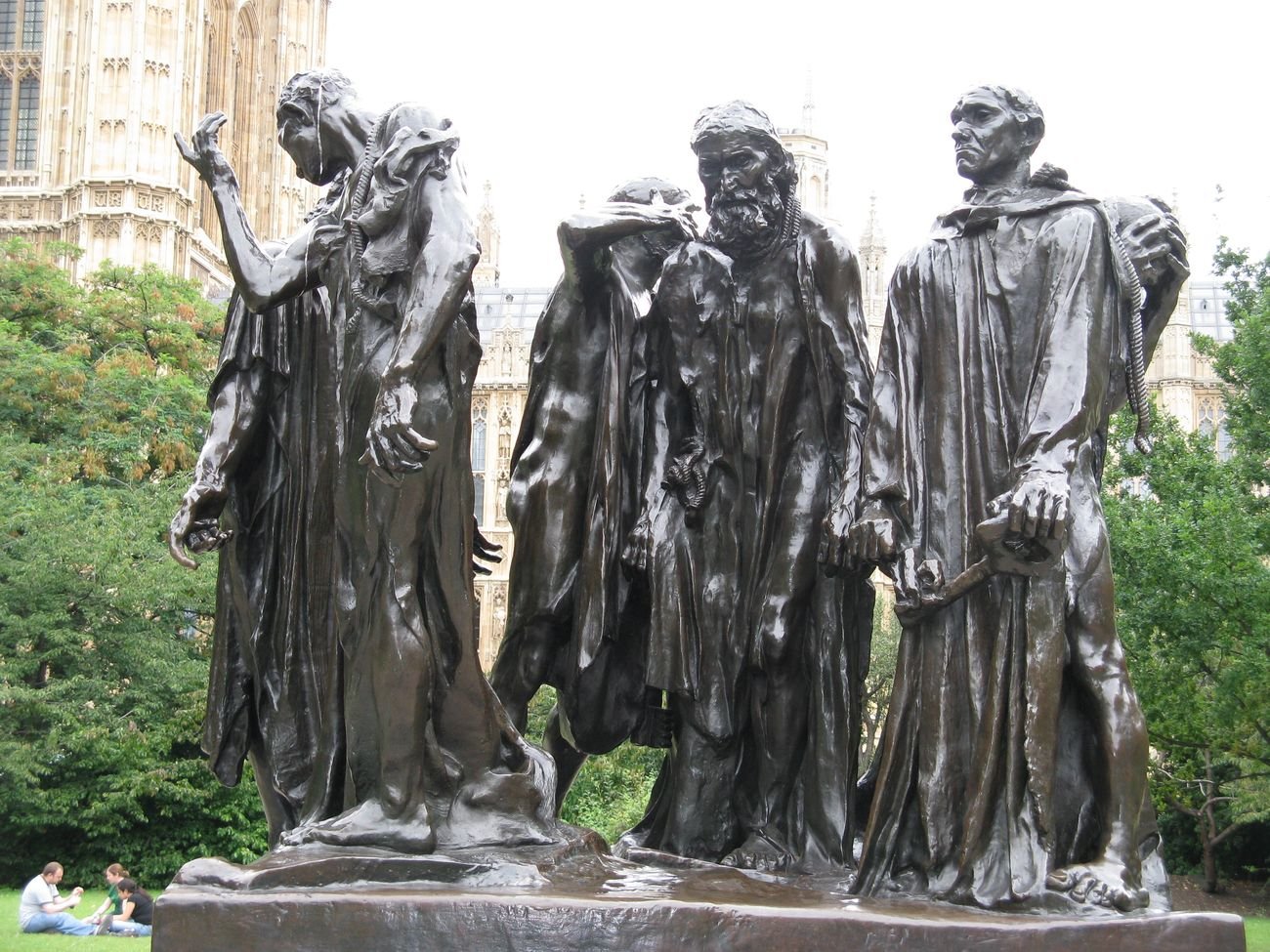 Auguste Rodin, Les Bourgeois de Calais, 1895