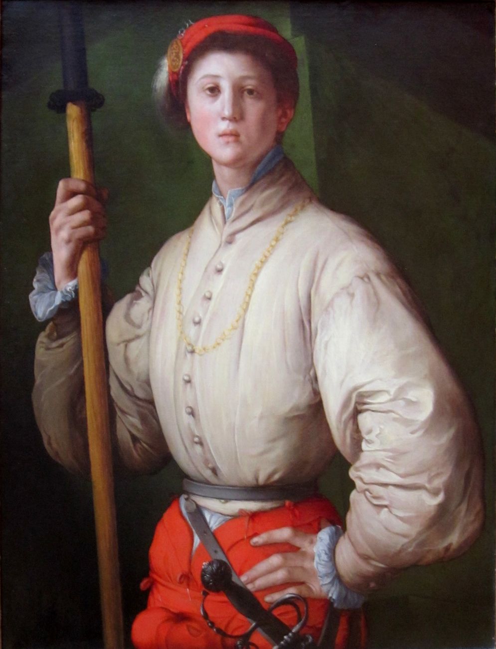 Jacopo Pontormo, Alabardiere, 1529-30 o 1537. Getty Museum, Los Angeles