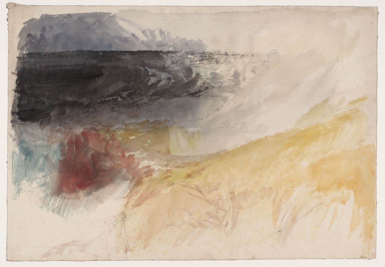 Joseph Mallord William Turner, Land’s End Cornwall, 1834. Tate